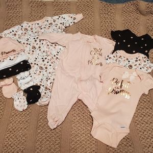 Gerber baby newborn princess lot
